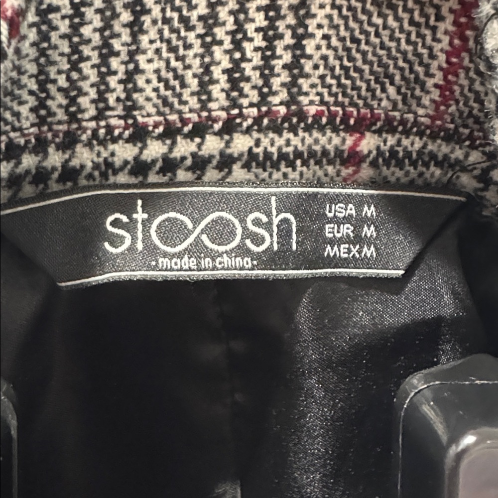 Plaid Cropped Jacket - image 5